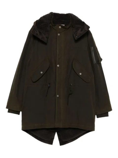 Baracuta corduroy-collar jacket
