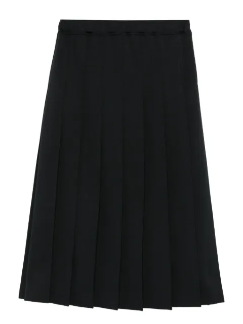 Comme Des Garçons Comme Des Garçons pleated midi skirt