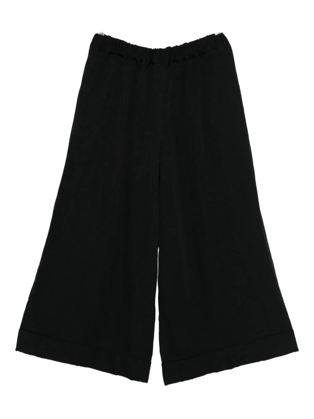 Comme Des Garçons Comme Des Garçons elasticated-waistband trousers | Black | Image 1