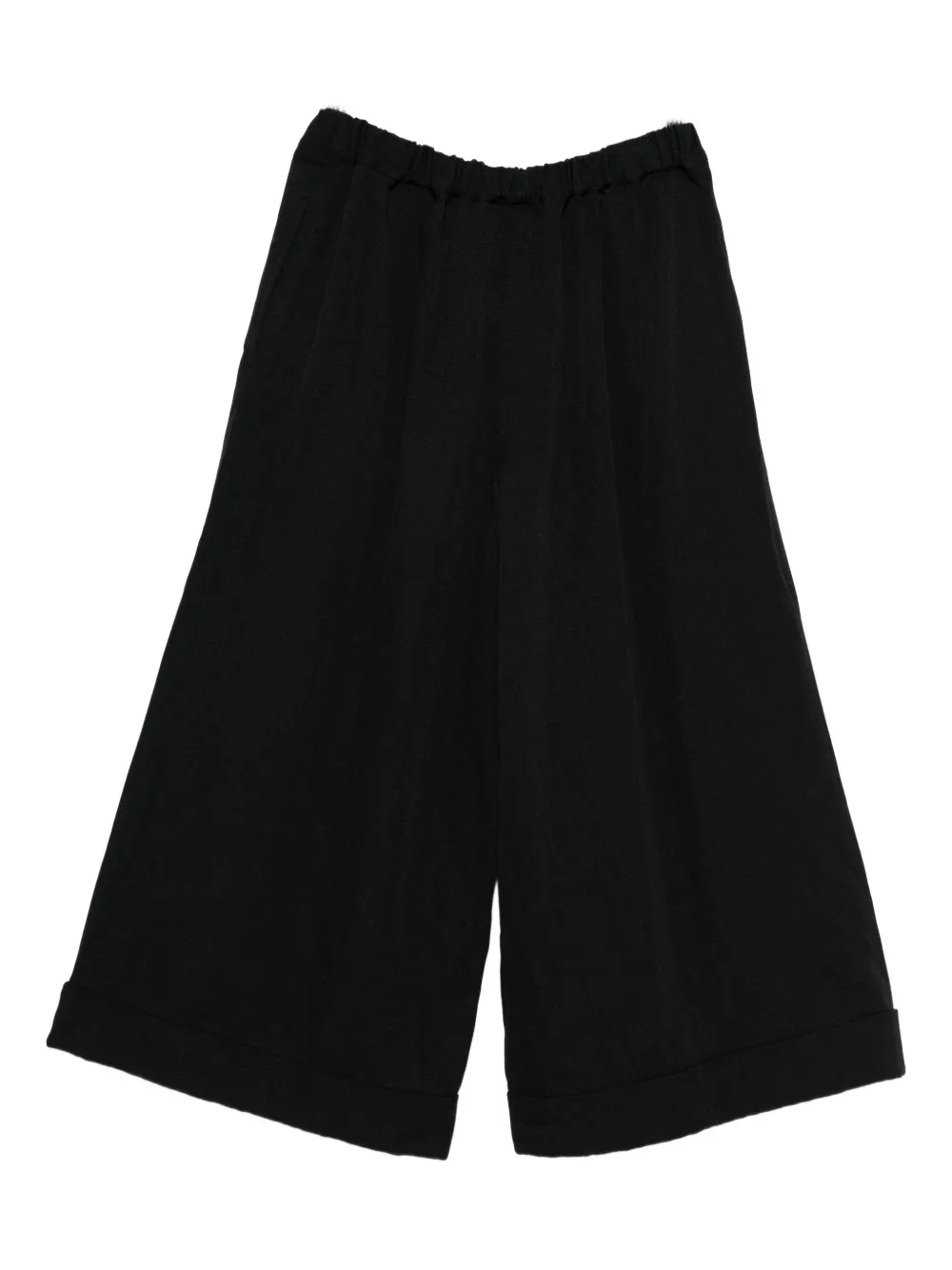 Comme Des Garçons Comme Des Garçons elasticated-waistband trousers | Cropped Pants | Image 2