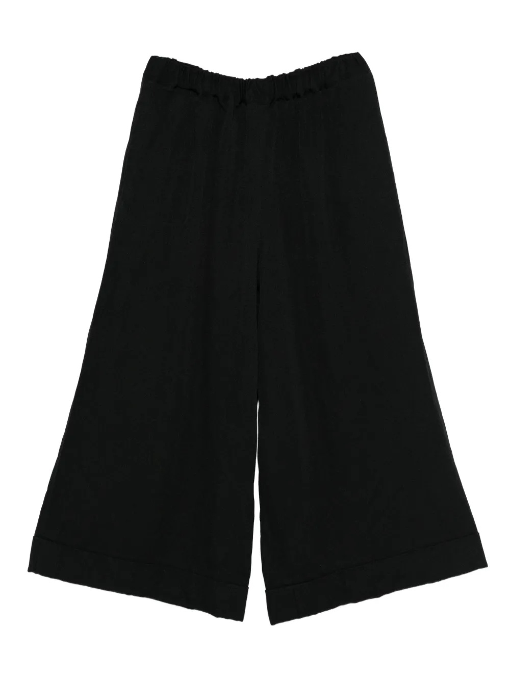 Comme Des Garçons Comme Des Garçons elasticated-waistband trousers | Black | Image 1