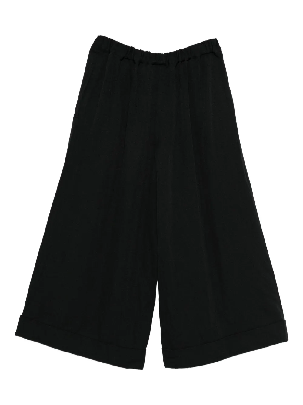 Comme Des Garçons Comme Des Garçons elasticated-waistband trousers | Cropped Pants | Image 2