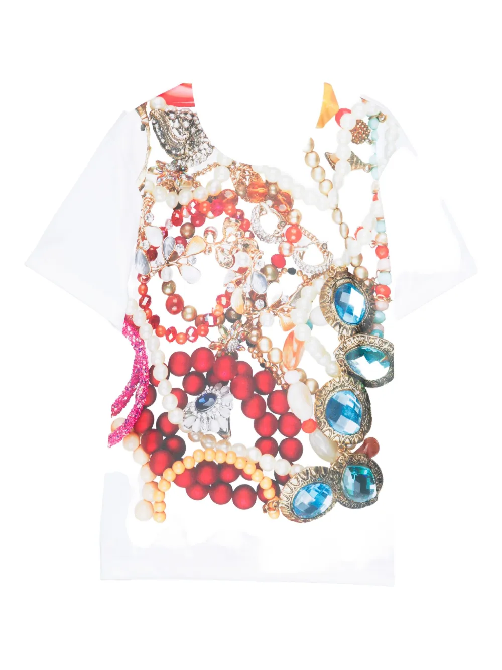 Comme Des Garçons Graphic-print T-shirt In Multi