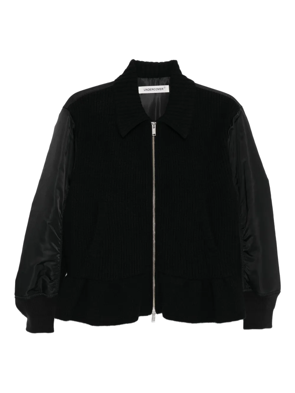 Undercover logo-patch jacket | Black | Image 1