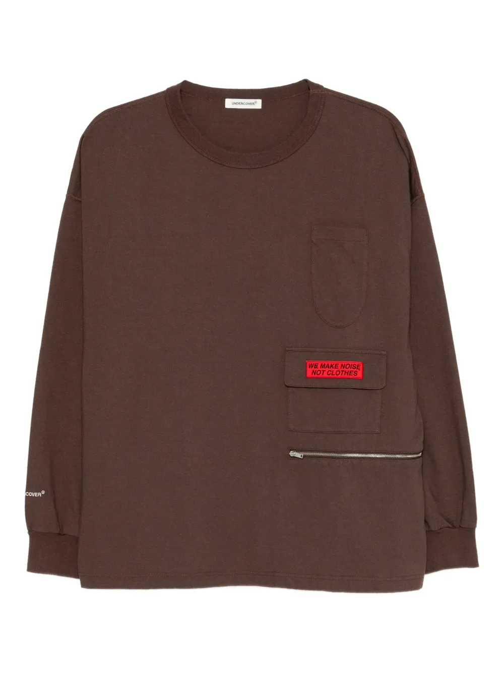 Undercover playera con parche del logo | marrón | Image 1