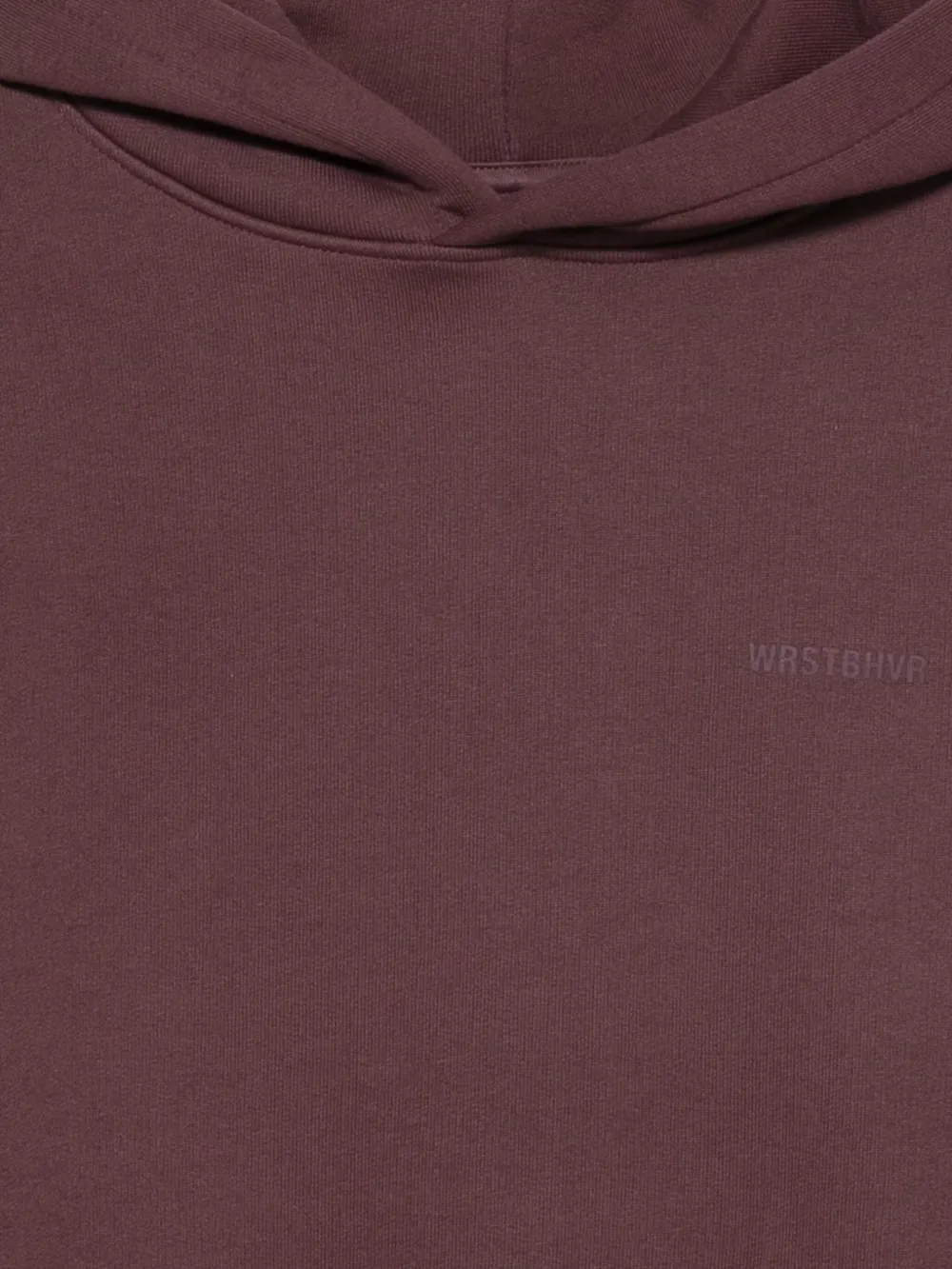Wrstbhvr Pouch-pocket Hoodie In Brown