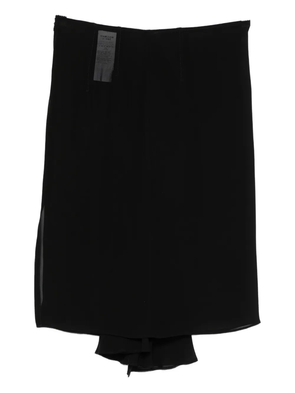 Marella asymmetric skirt | Black | Image 1