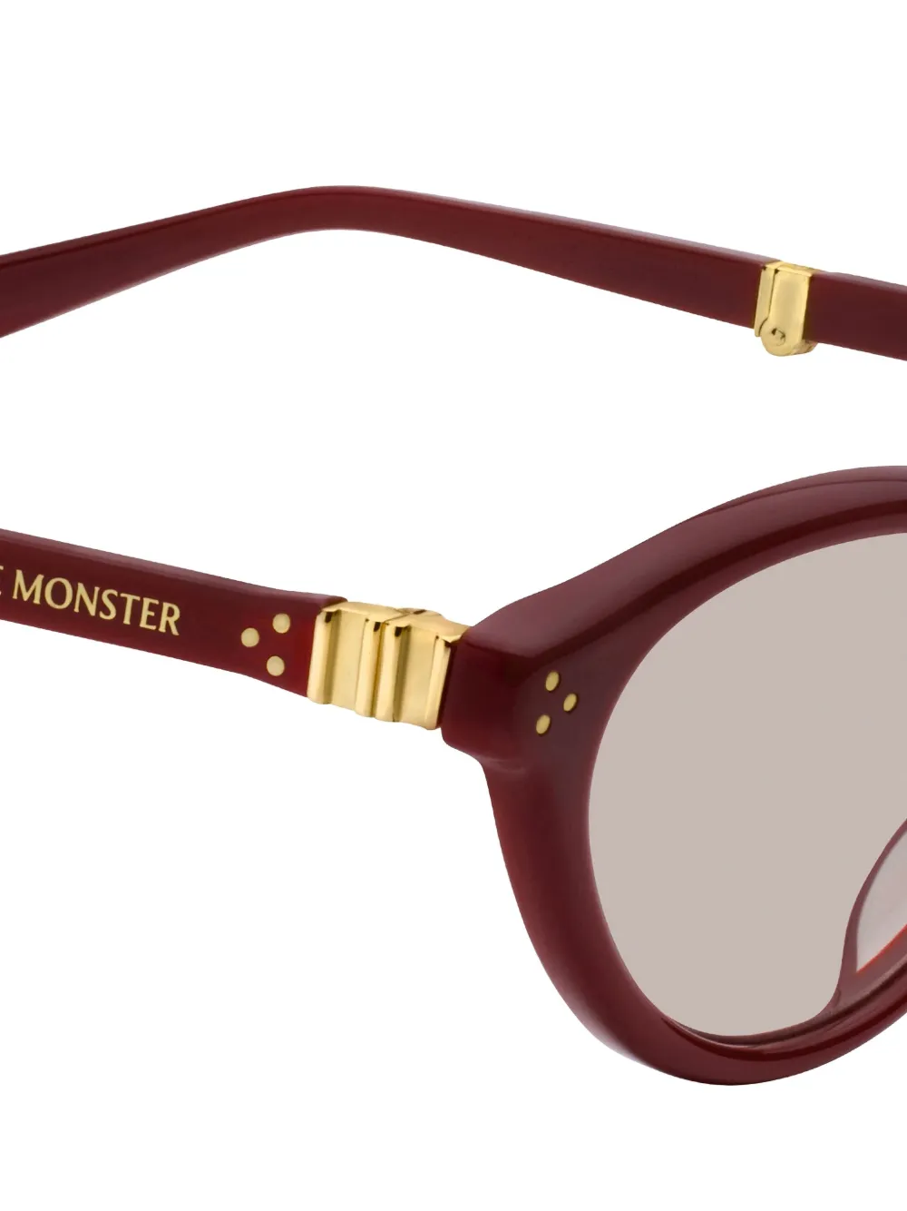 Gentle Monster Takion R8 zonnebril met cat-eye montuur Rood