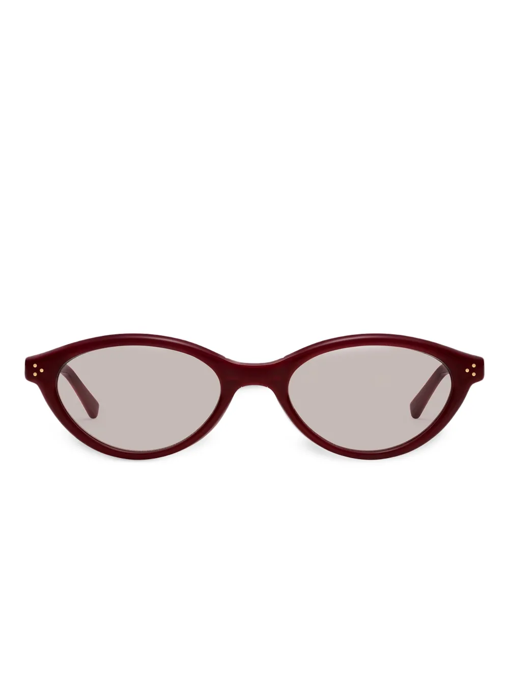 Gentle Monster Takion R8 zonnebril met cat-eye montuur Rood