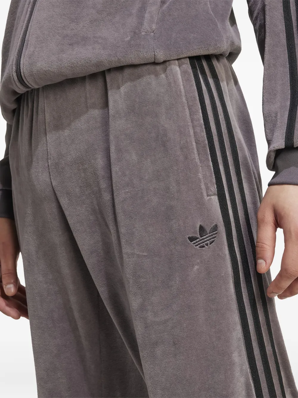 adidas SST Adicolor gestreepte trainingsbroek Grijs