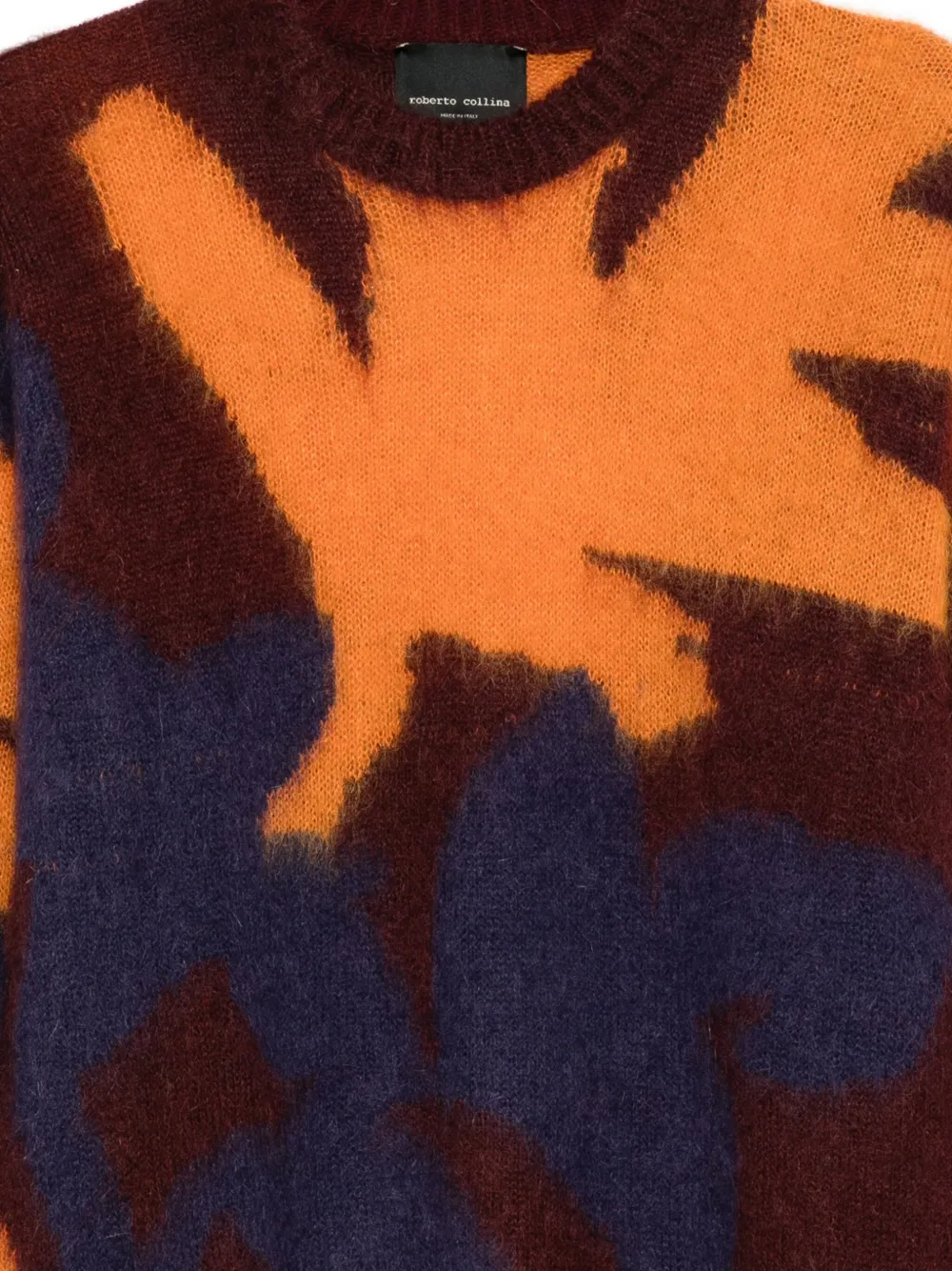 Roberto Collina Wollen trui Rood