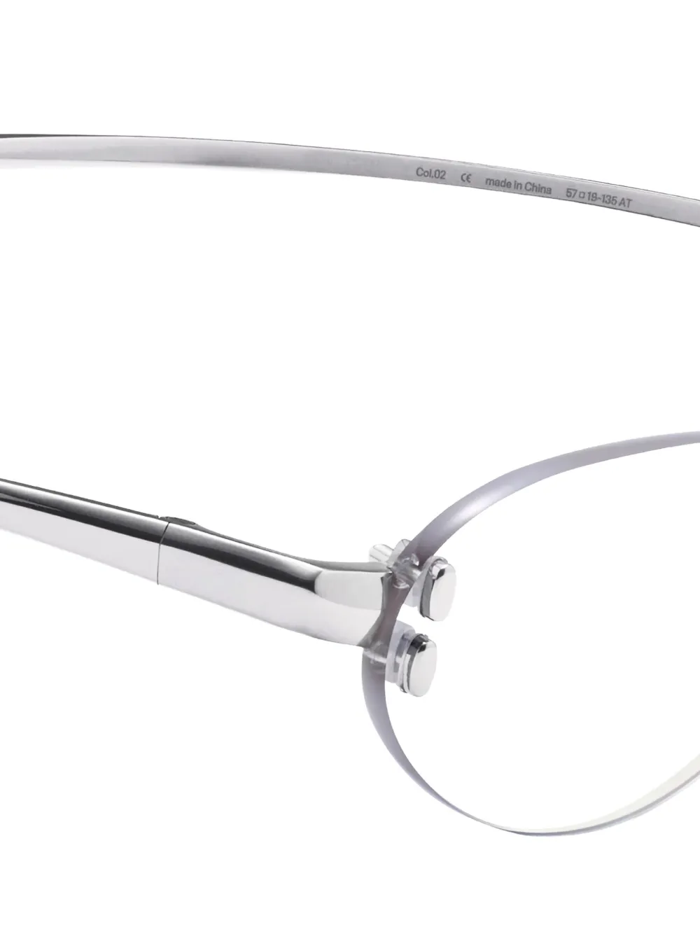 Gentle Monster Furi 02 bril Zilver