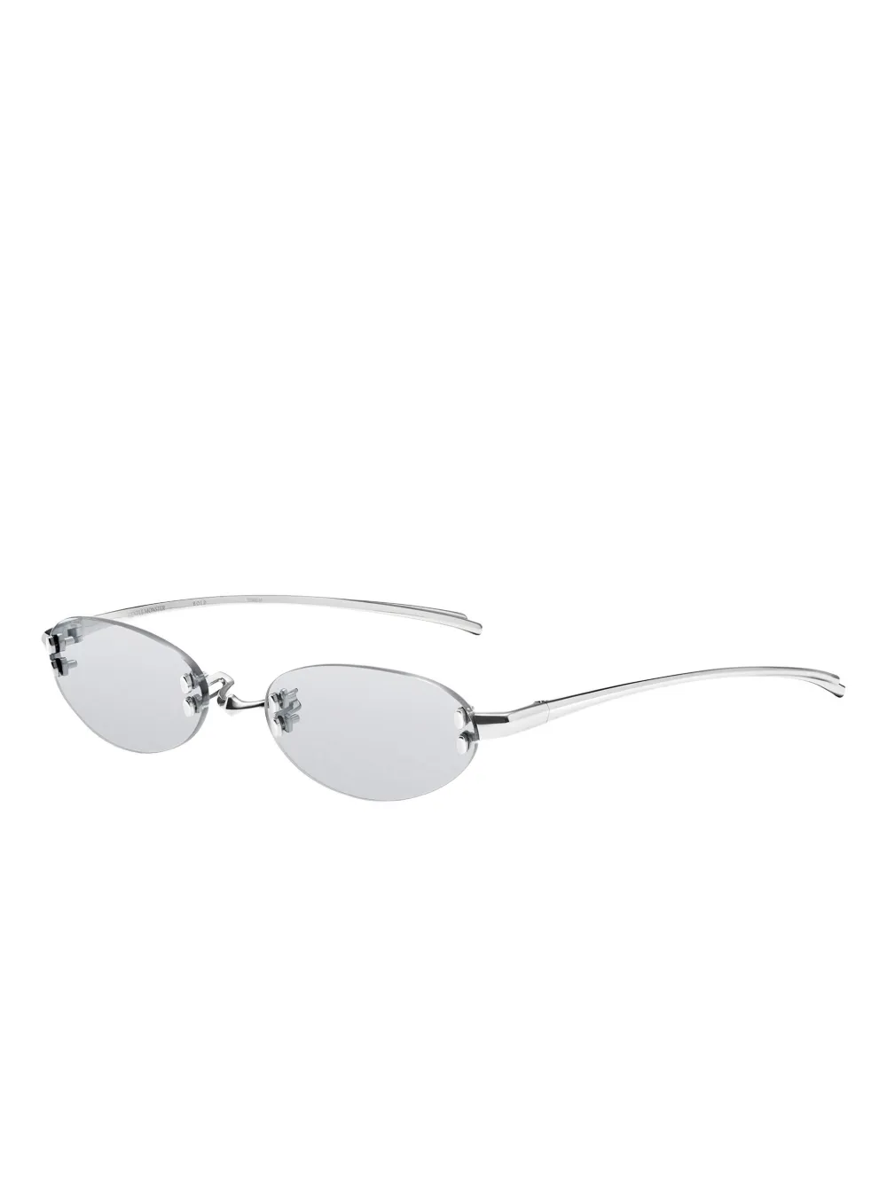 Gentle Monster Furi 02 zonnebril - Zilver