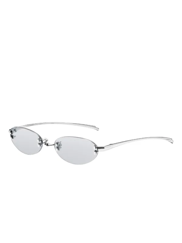 Gentle Monster Furi 02 Sunglasses | Silver | FARFETCH