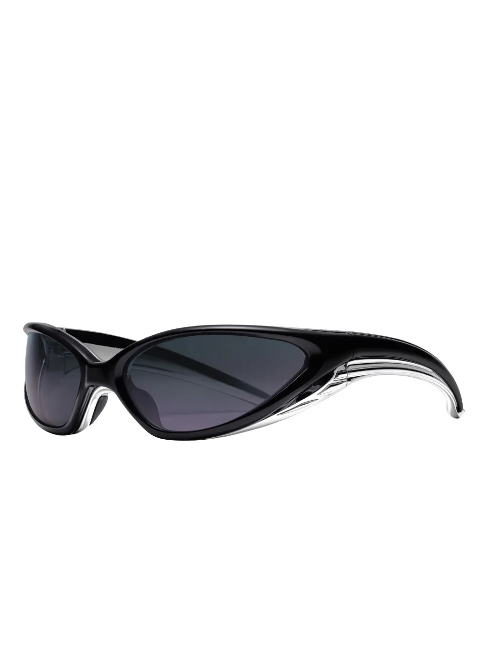 Gentle Monster Apex 01 zonnebril met geometrisch montuur - Zwart