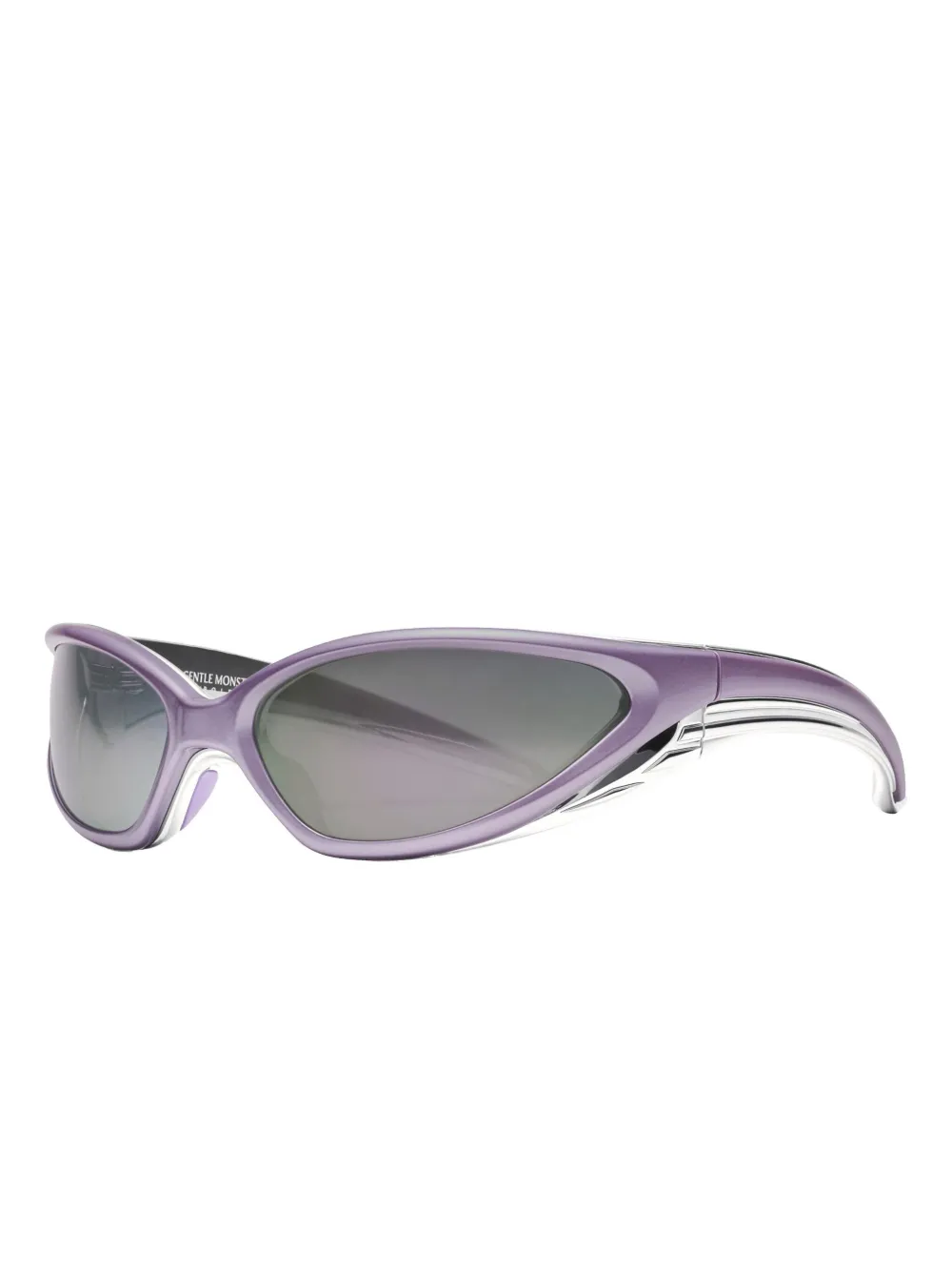 Gentle Monster Apex V6 zonnebril met geometrisch montuur - Zilver