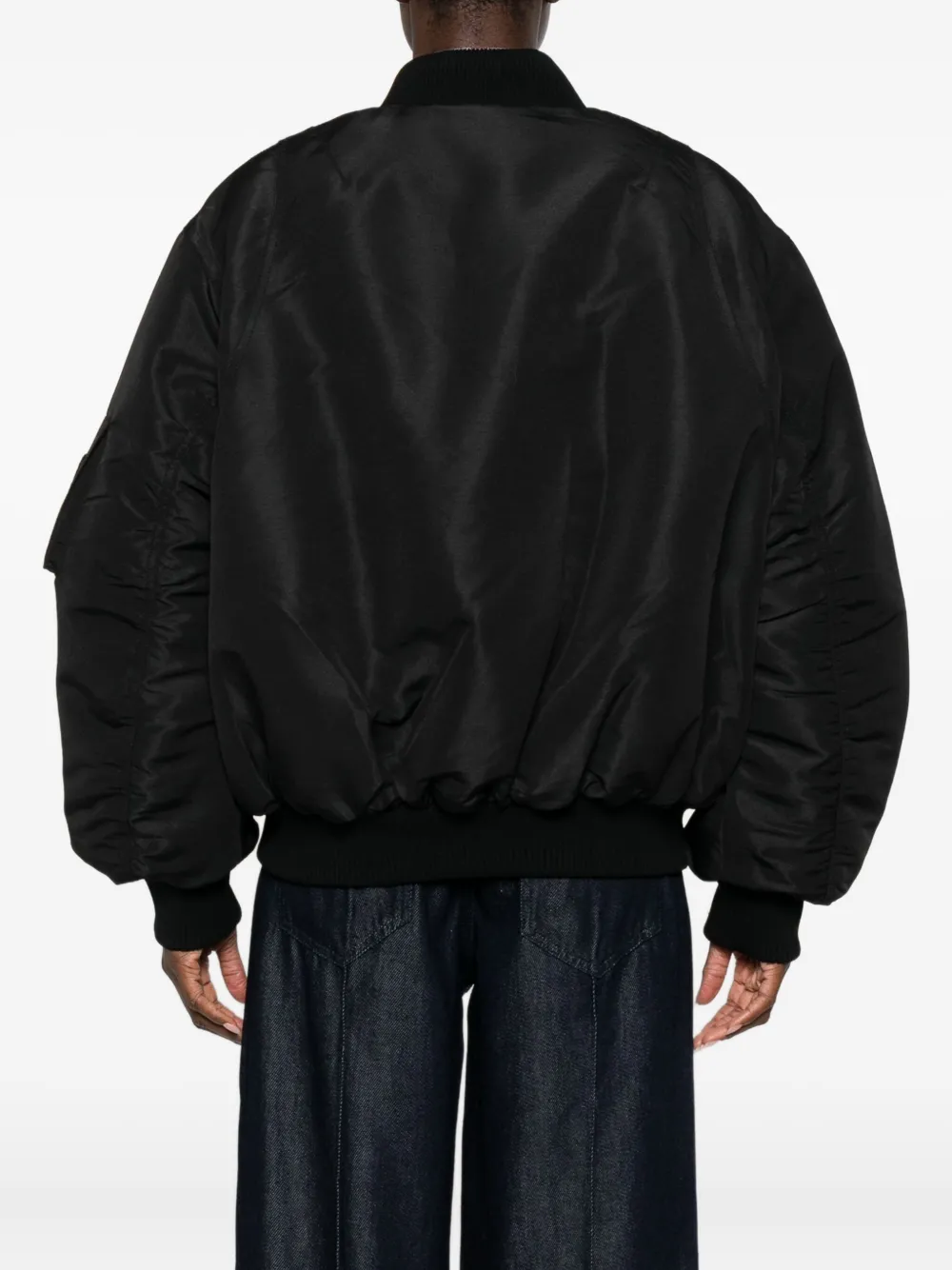 Wrstbhvr Zip-pocket Jacket In Black