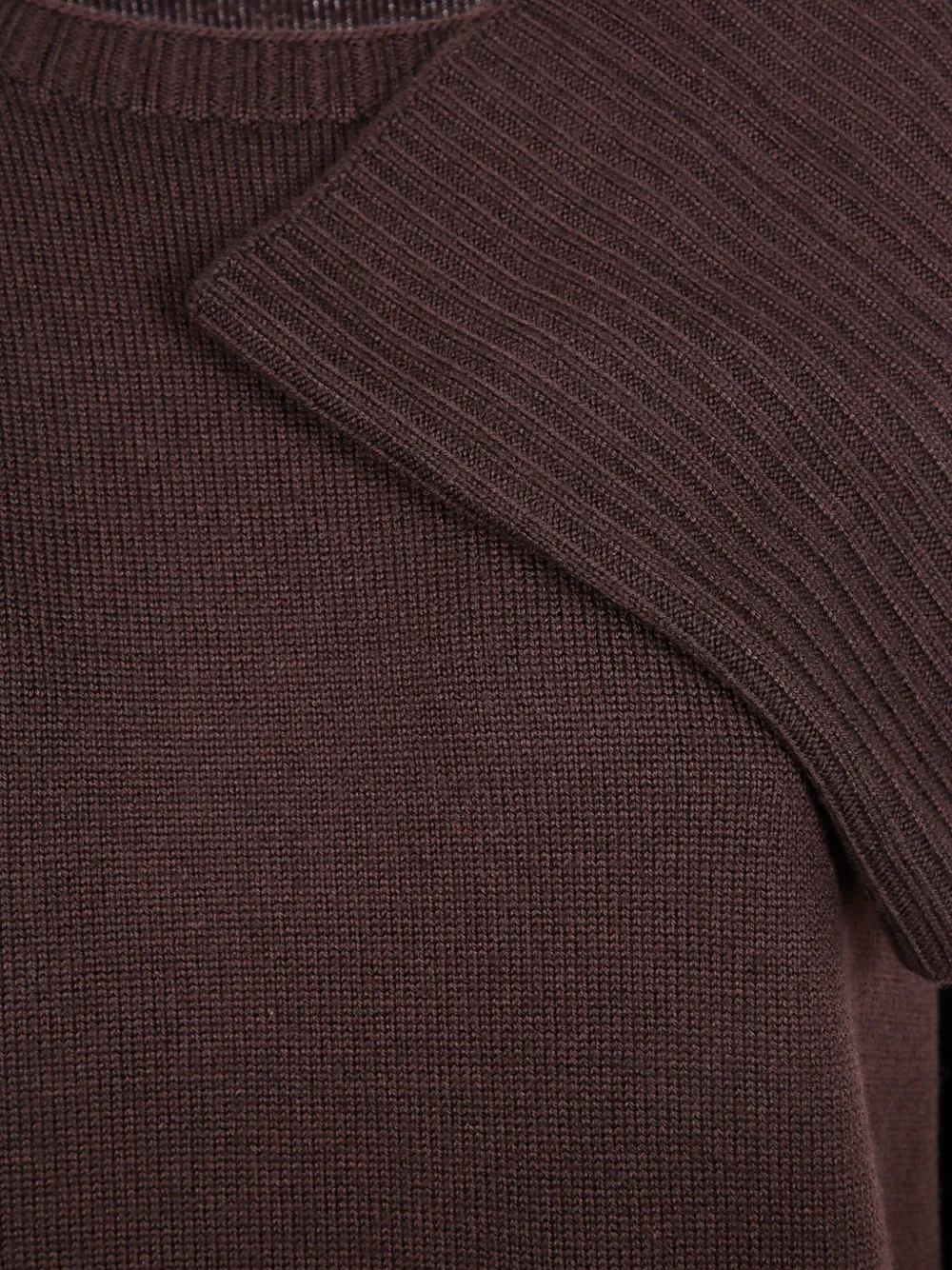 Rossopuro Turtleneck Sweater In Brown