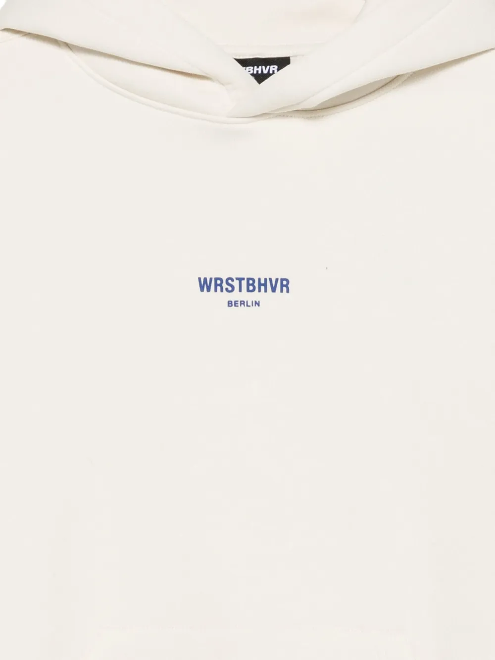  Wrstbhvr Logo-detailing Hoodie - Neutrals 