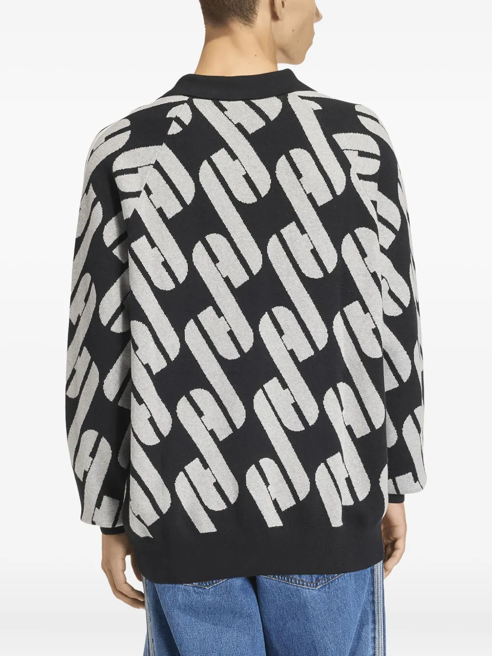 adidas Adicolour Blokecore logo sweater | Knitted Sweaters | Image 2