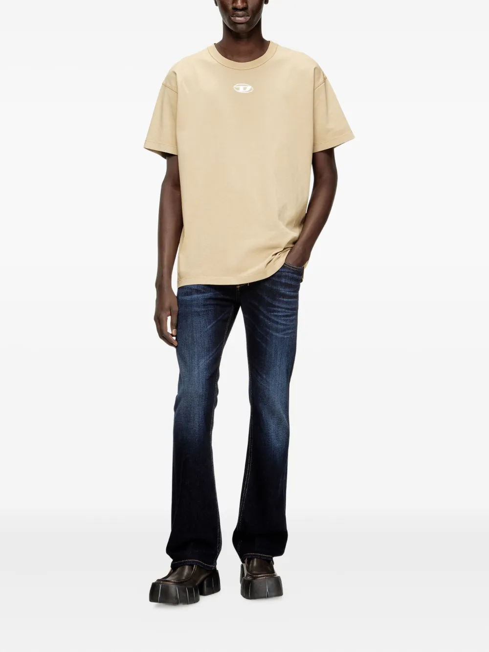 Diesel T-Norm-IOD t-shirt - Beige