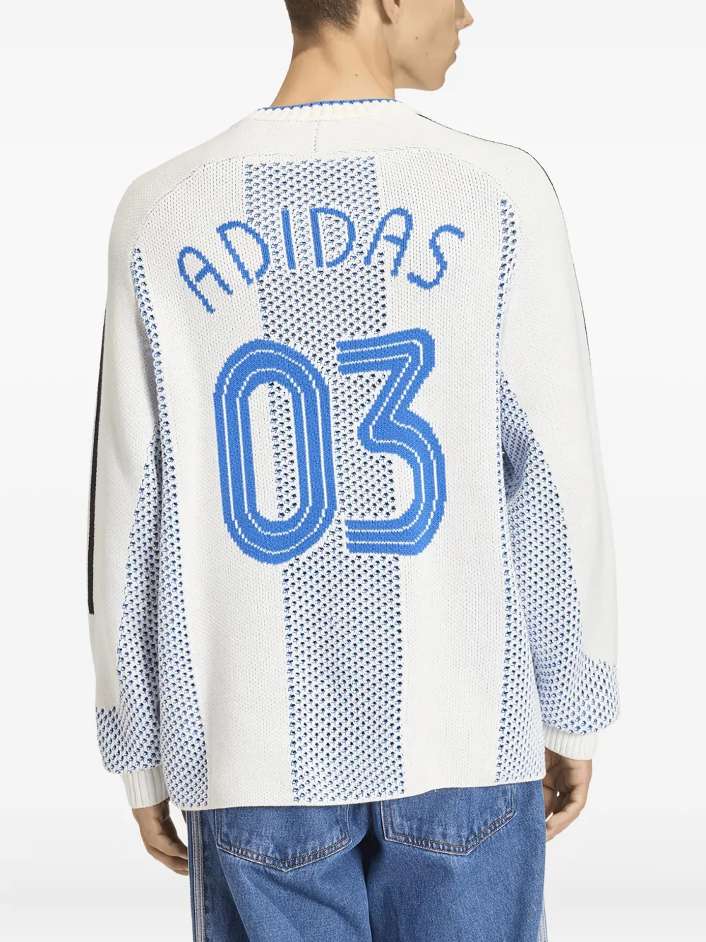 adidas Adicolor Blokecore logo sweater | Knitted Sweaters | Image 2