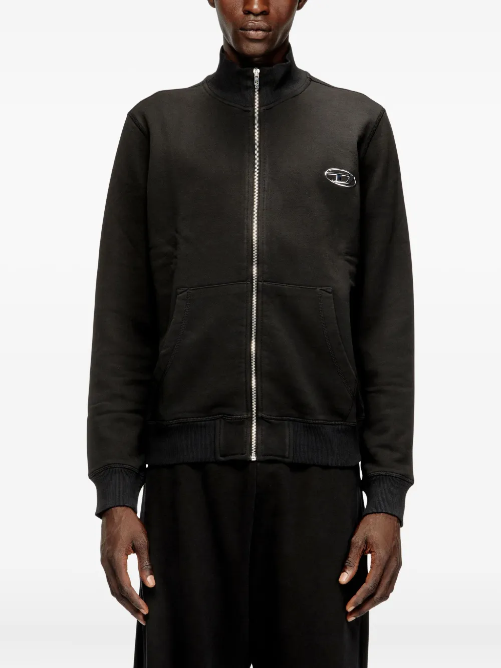 Diesel S-Ginn sweater Zwart