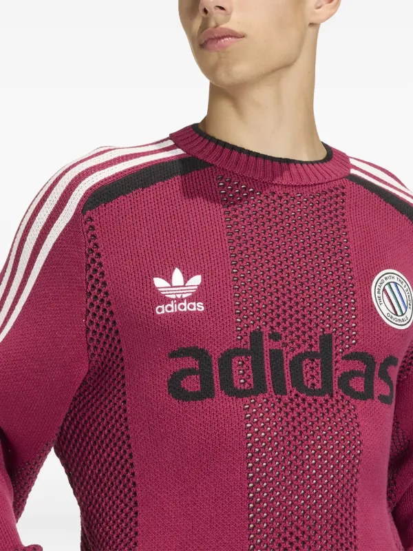 Adidas Suéter Adicolor Block Core Rosado FARFETCH PE