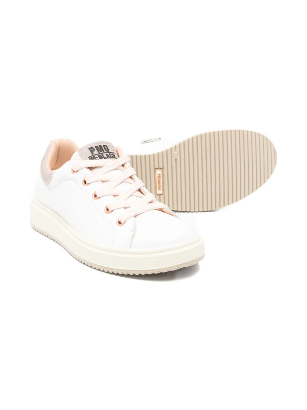 Primigi glitter-panel sneakers Wit