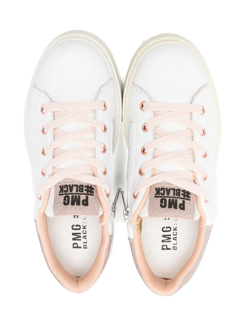 Primigi glitter-panel sneakers Wit