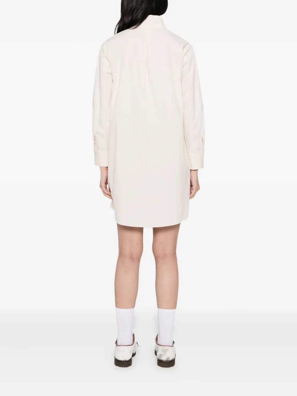 Sport B. By Agnès B. Half Zipped Dress In Neutral