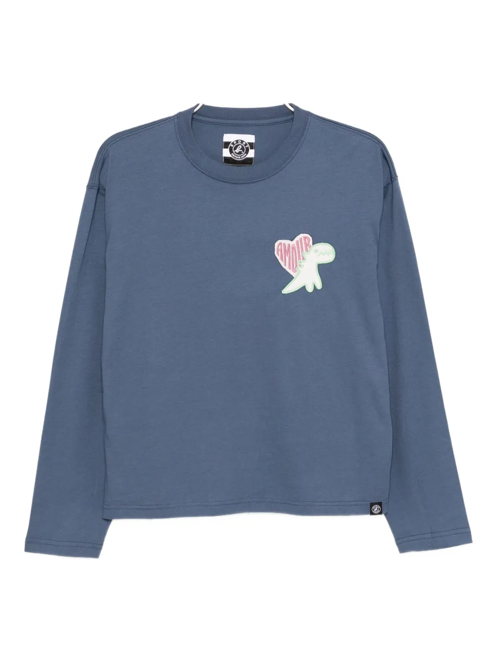 SPORT b. by agnès b.  Dino Amour T-shirt | Blue | Image 1