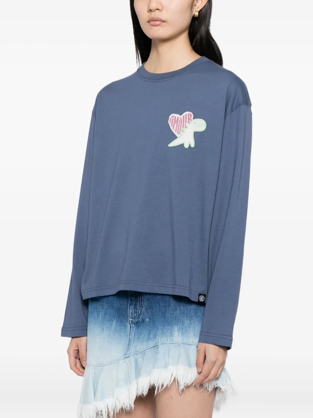 Sport B. By Agnès B. Dino Amour T-shirt In Blue