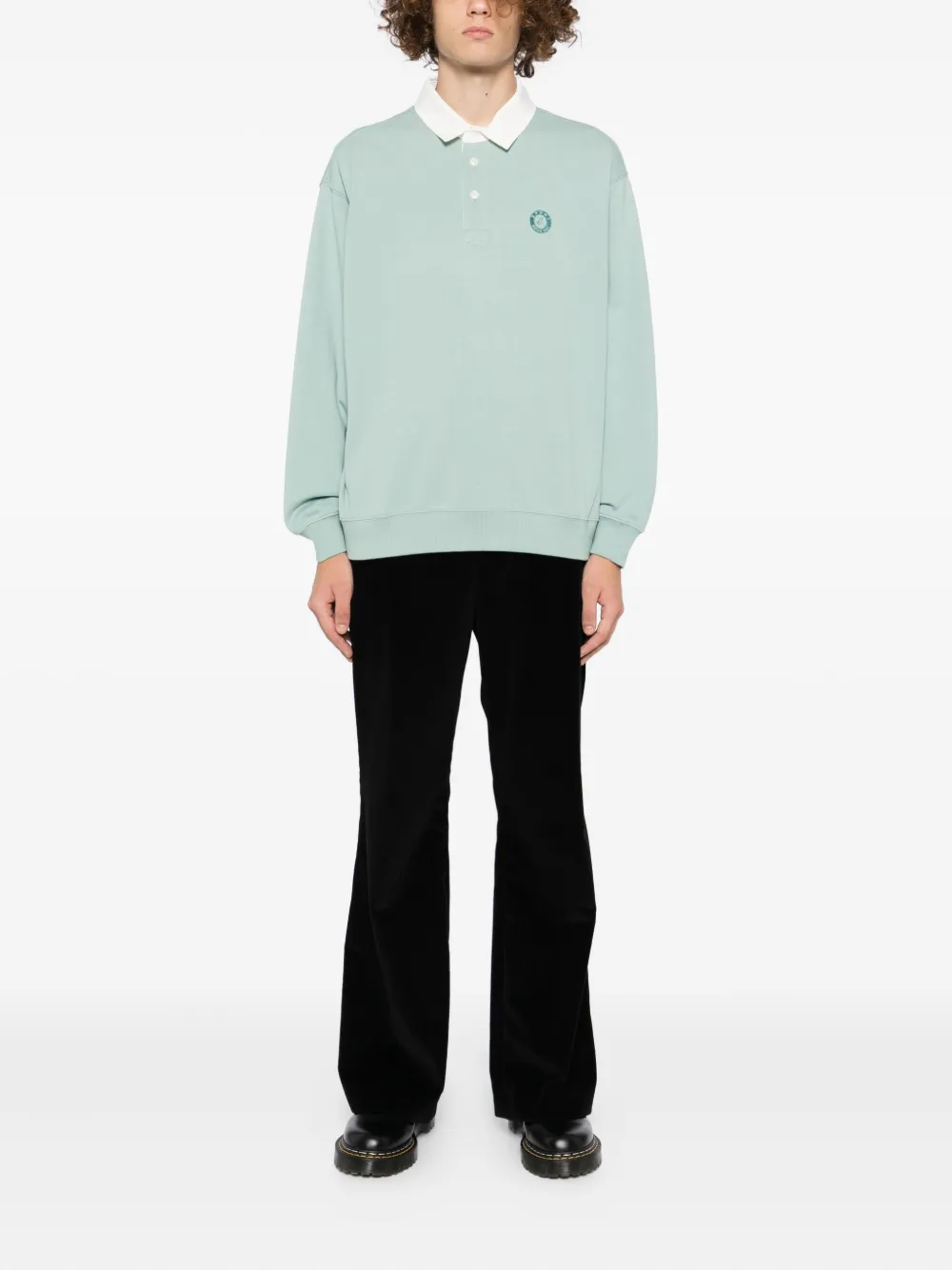 Sport B. By Agnès B. H. Rugby Sweatshirt In Green
