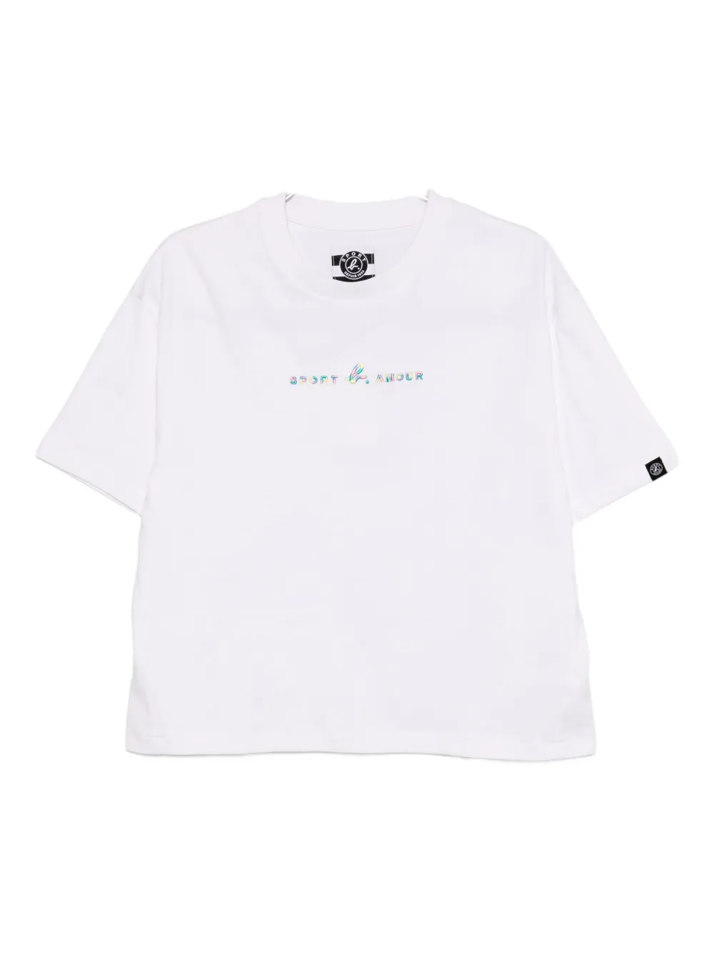 SPORT b. by agnès b.  Amour T-shirt | White | Image 1