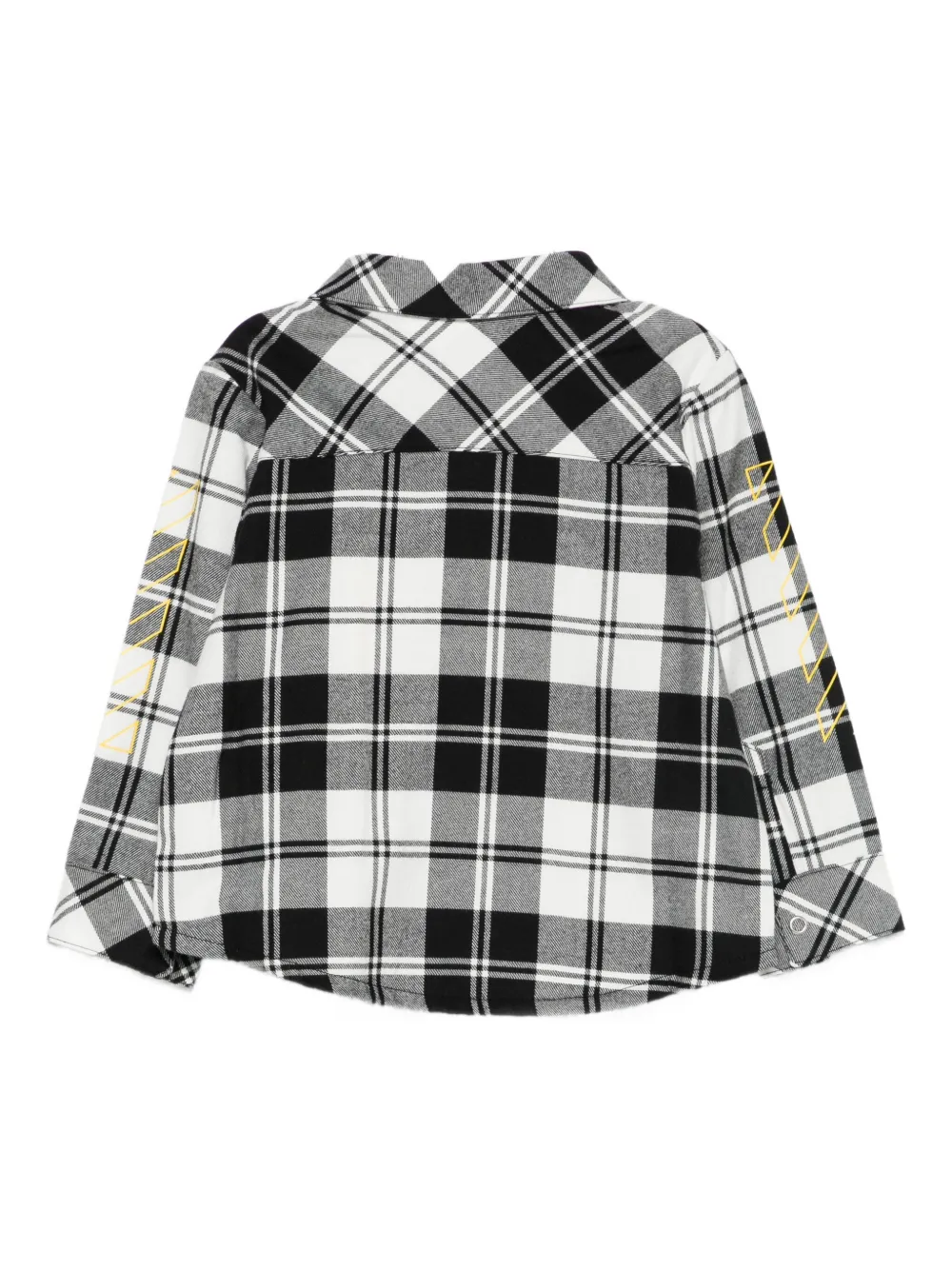 Off-White Kids camisa de algodón con cuadros estampados | Camisas | Image 2