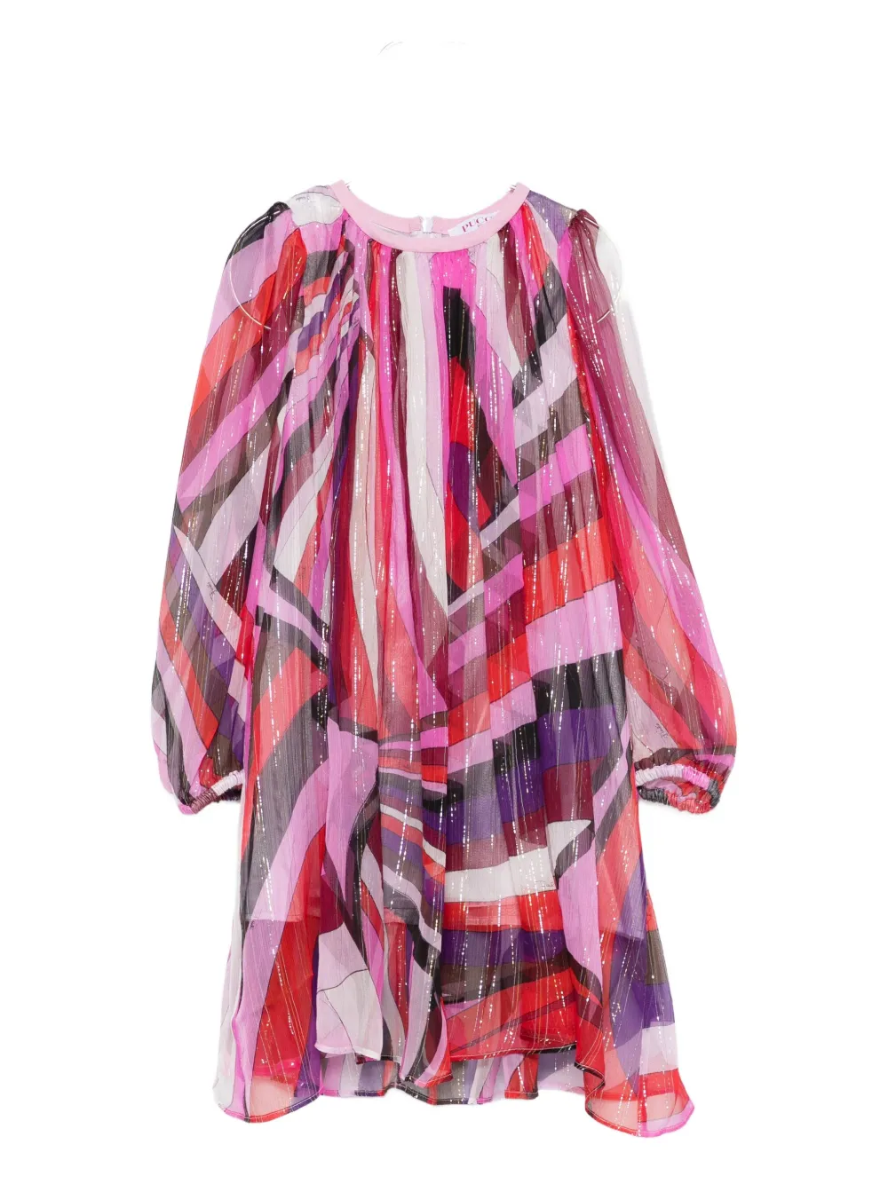 PUCCI Junior Orchid-print dress - ピンク PUCCI Junior Orchid-print dress - ピンク