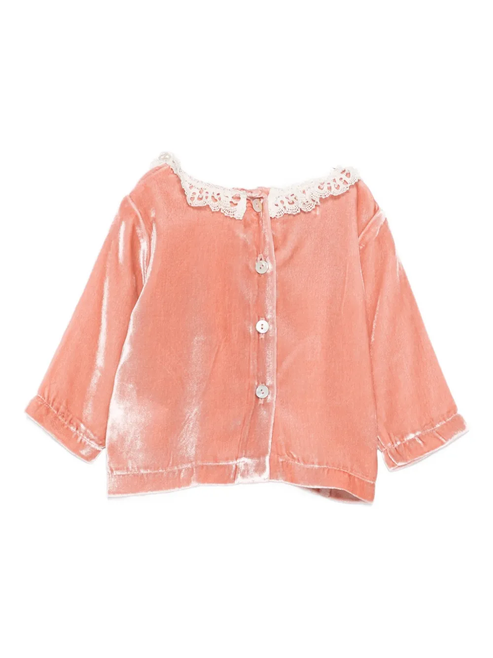 JESURUM BABY lace-collar blouse - Roze