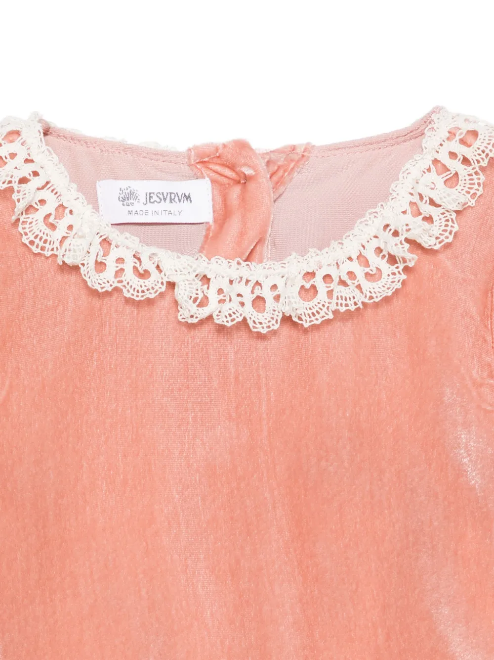 JESURUM BABY Shirt met kanten kraag Roze
