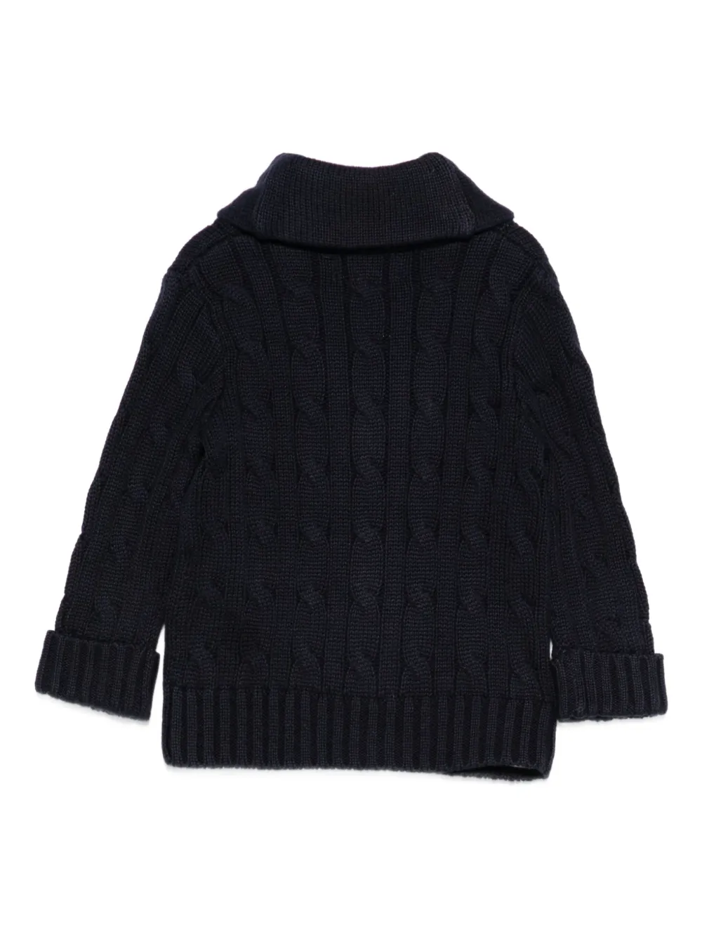POLO RALPH LAUREN KIDS cable-knit shawl-collar cardigan | Cardigans | Image 2