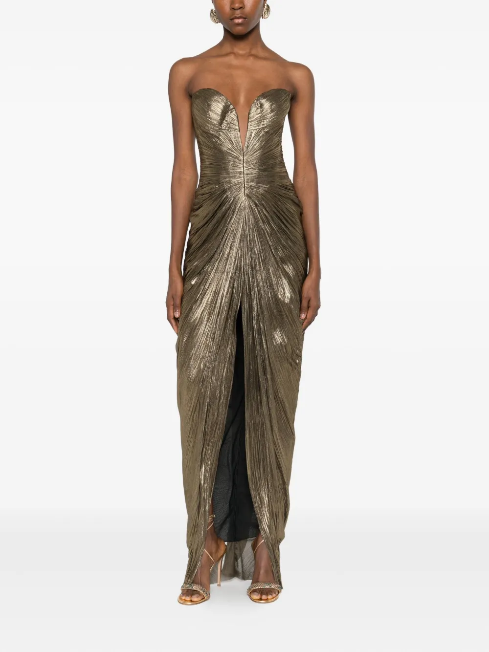 Maria Lucia Hohan Alessandra maxi dress - Goud