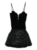 Maria Lucia Hohan Kemenamini panelled dress - Black