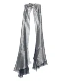 Maria Lucia Hohan sillk cape - Metallic