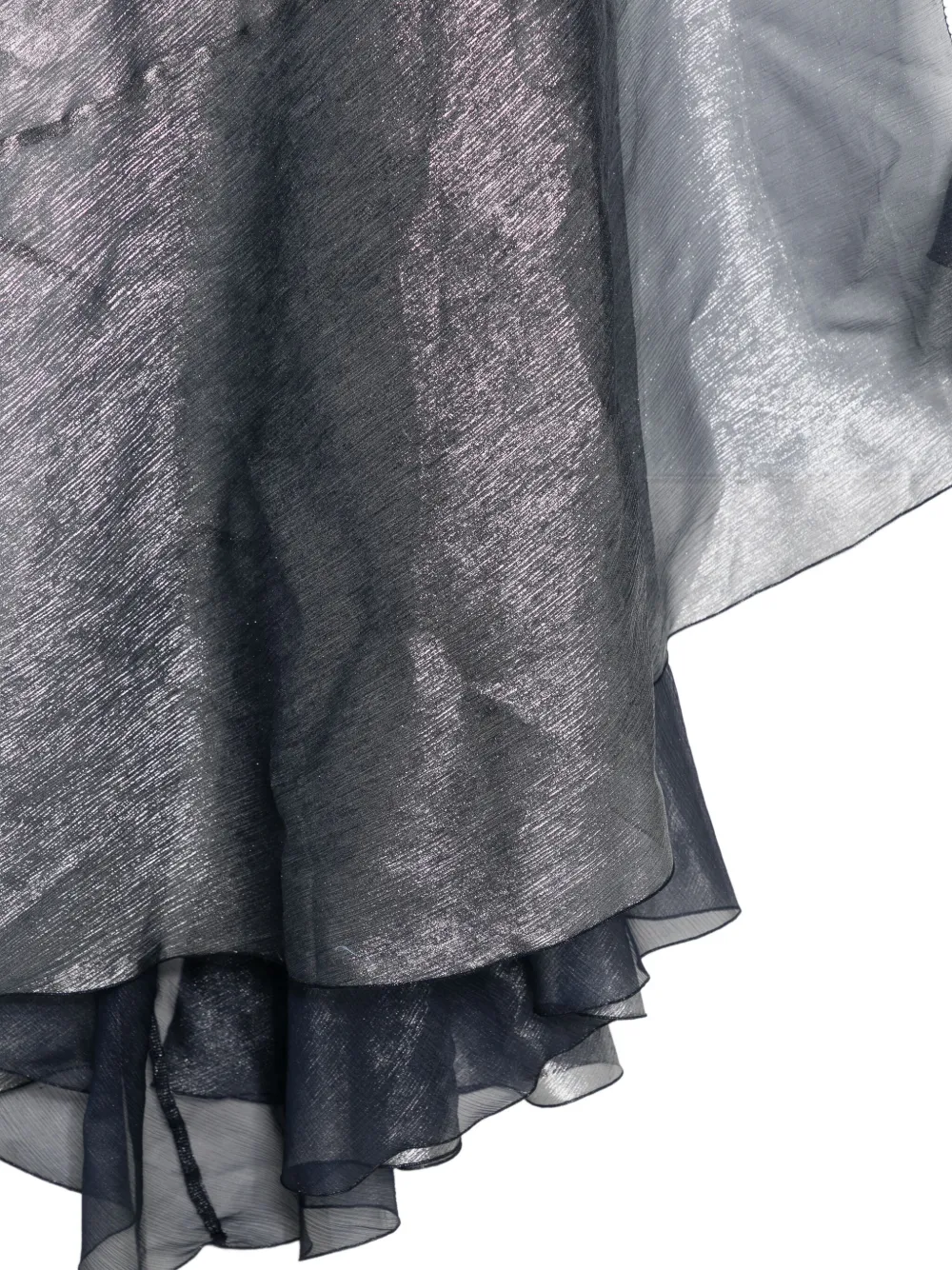 Maria Lucia Hohan Zijden cape Metallic