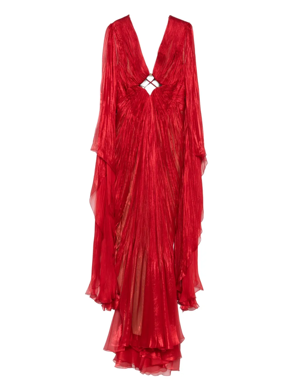 Maria Lucia Hohan Greta Maxi Dress In Red