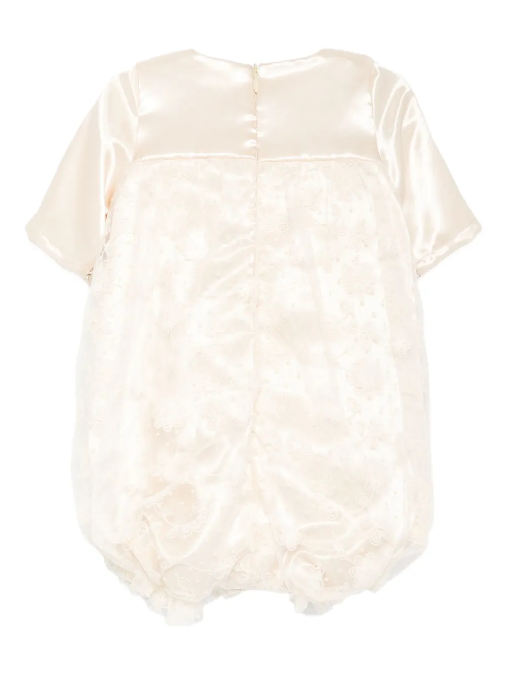 alapage bow-embellished lace romper | Rompers | Image 2