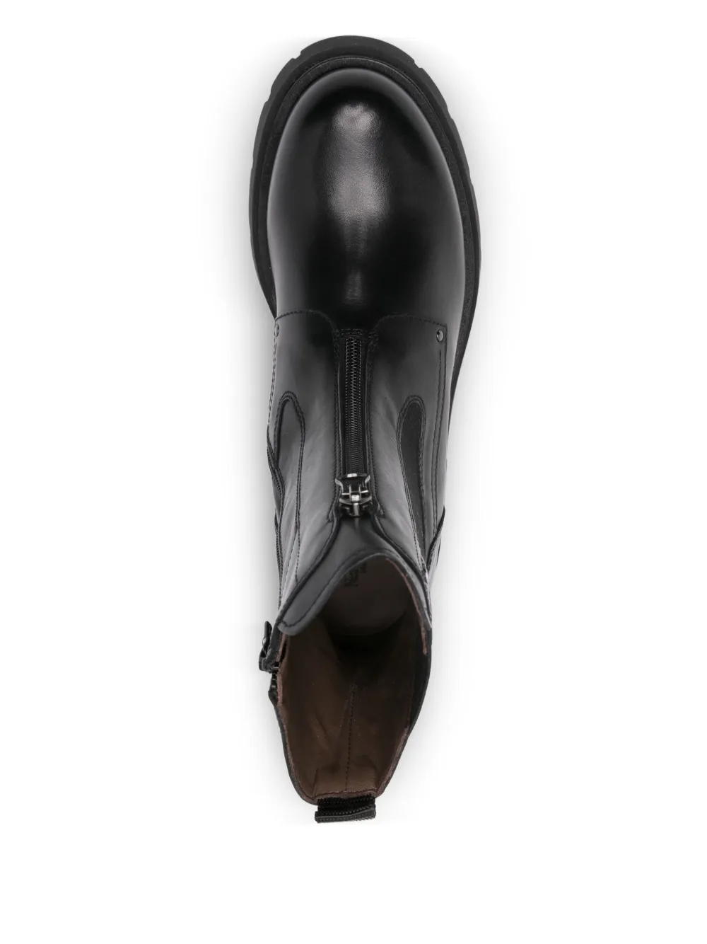 Nero Giardini Leather Chelsea Boots In Black