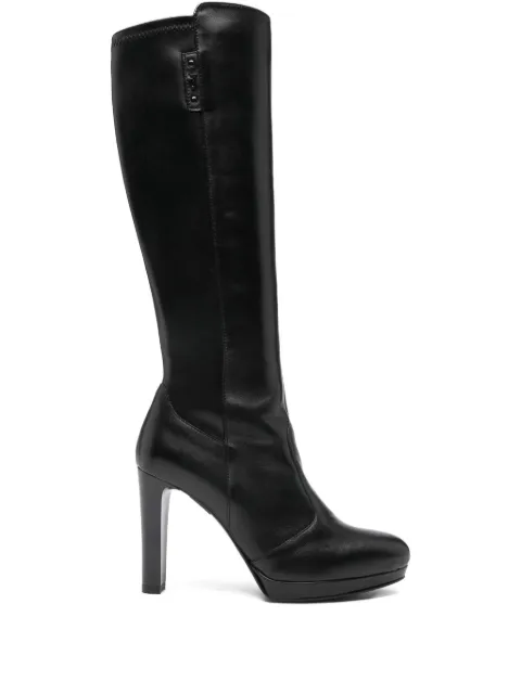 NERO GIARDINI leather knee-high boots