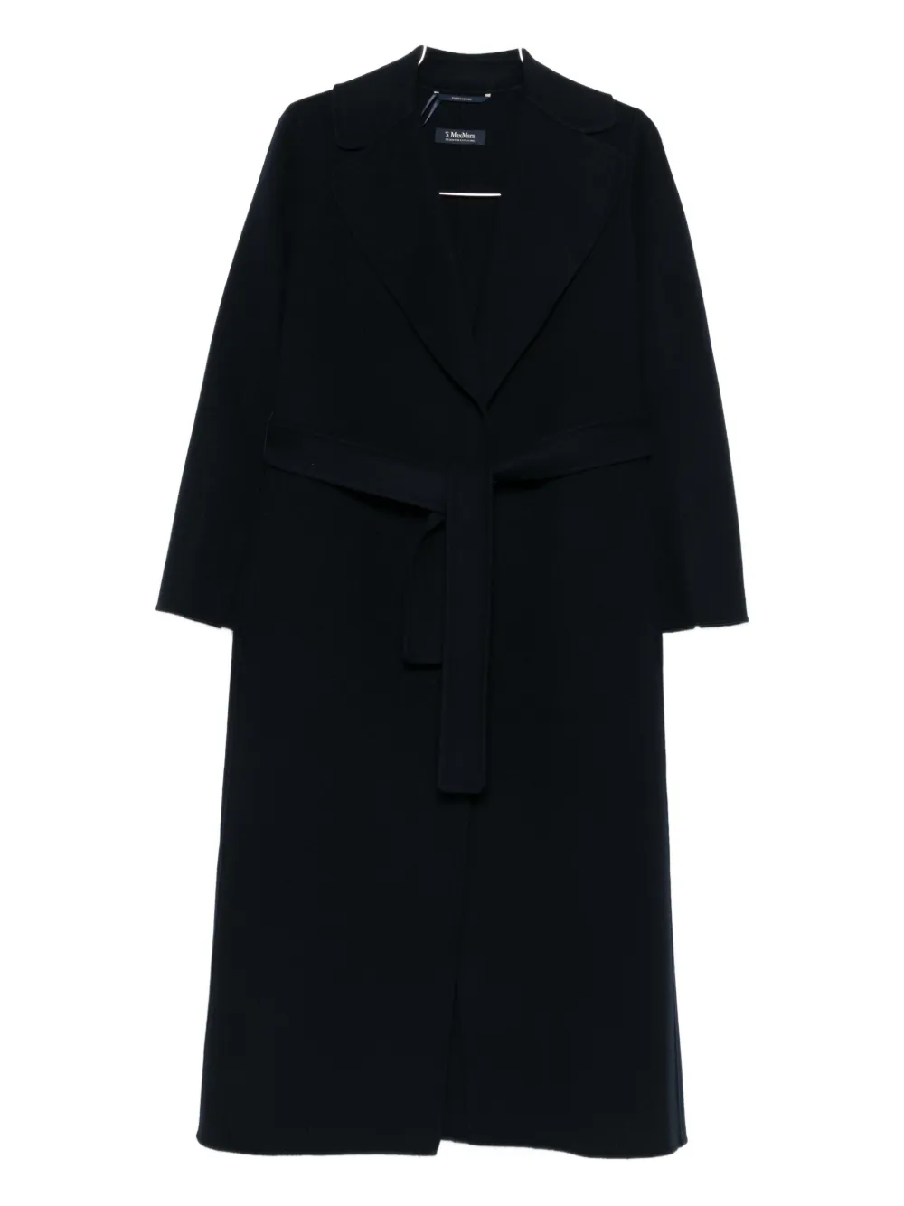 'S Max Mara Cappotto monopetto in lana vergine - Blu