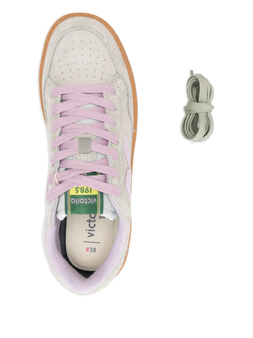 Victoria Suede Sneakers In Pink